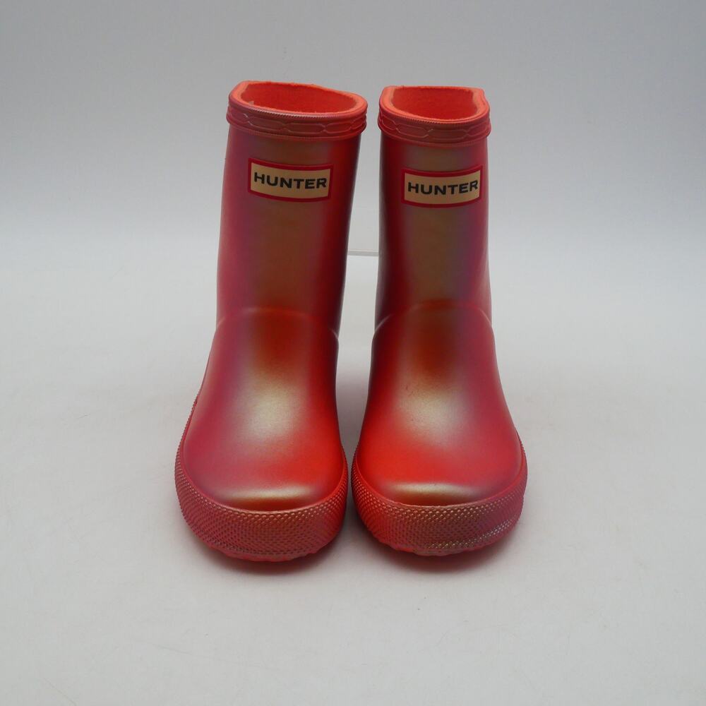 NEW Hunter Boots Kids First Classic Nebula Rhythmic Pink Toddler Girls 7 UK 5 - Picture 5 of 8